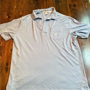 Men's Light Blue Polo Shirt